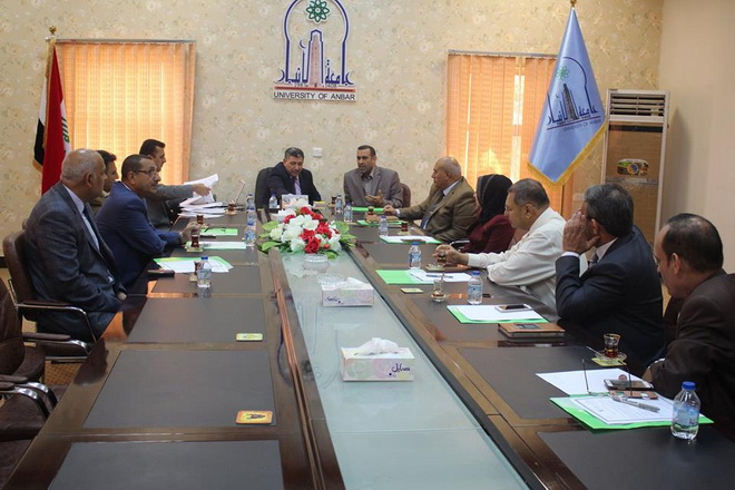 جامعة الأنبار تستضيف الأجتماع الرابع عشر للجنة عمداء كليات الزراعة في الجامعات العراقية 