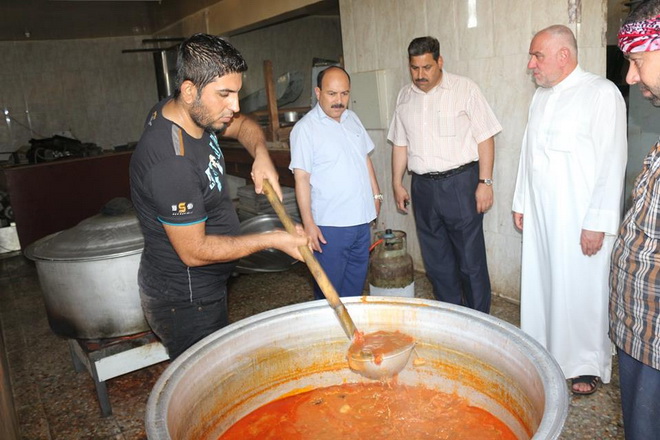 Presidency of Al-Anbar University Offers a Daily Breakfast for Students in Dormitories