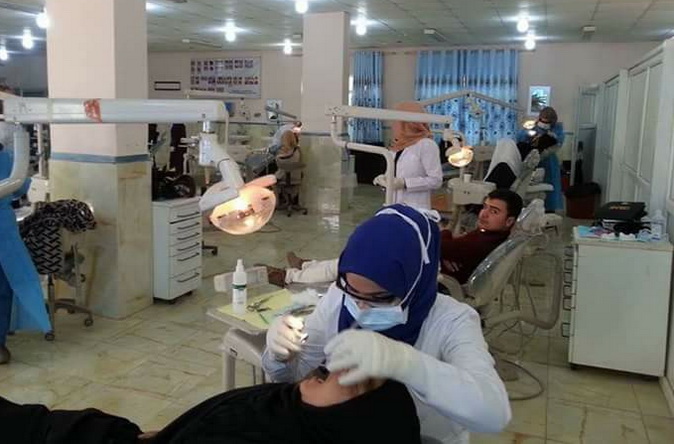 كلية طب الأسنان تباشر بتقديم خدماتها العلاجية للمجتمع في موقعها الأصل في الرمادي