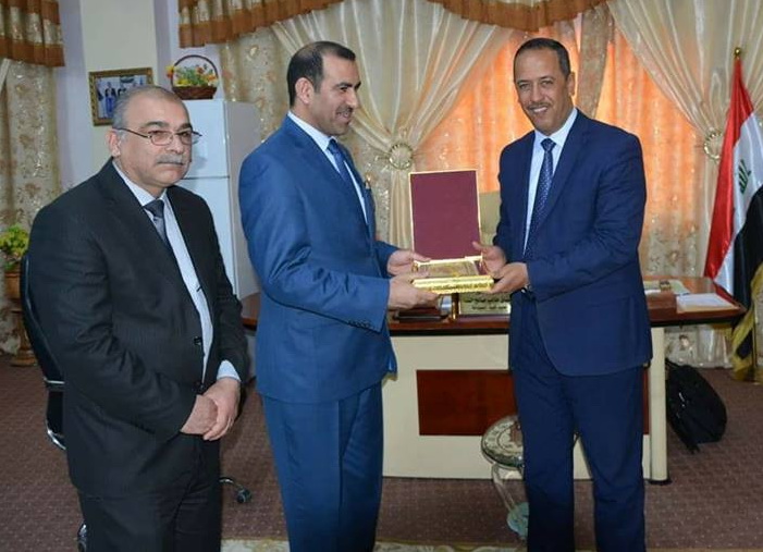 Anbar University President Inspects Colleges of the Medical Group in Ramadi Downtown