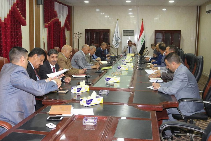 Council of Anbar University held its ninth session