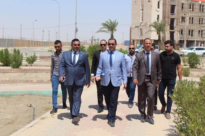 President of University of Anbar Inspects the Originating Site in Ramadi