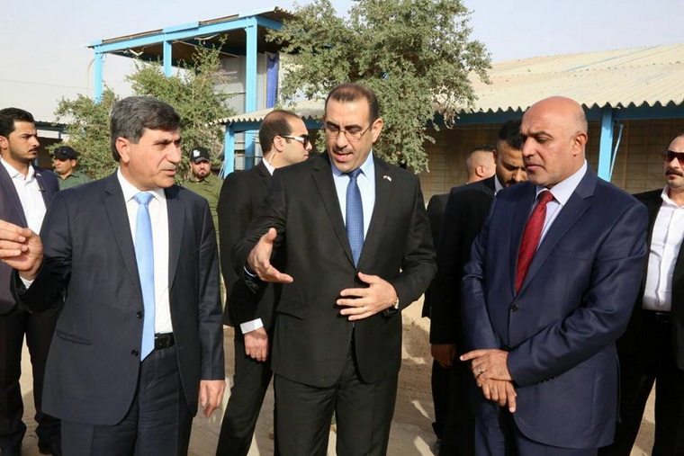 Undersecretary of the Minister of Higher Education and Scientific Research, accompanied by the President Inspect the rehabilitation and reconstruction work at University of Anbar 