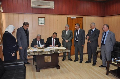 University of Anbar Signs a Memorandum of scientific cooperation with the Ministry of Science and Technology - Space and Telecommunications service.