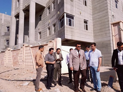 Administrative Vice-President of UOA Inspects Reconstruction Projects