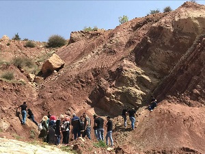 Scientific Field Trip by the Students of Geology Department