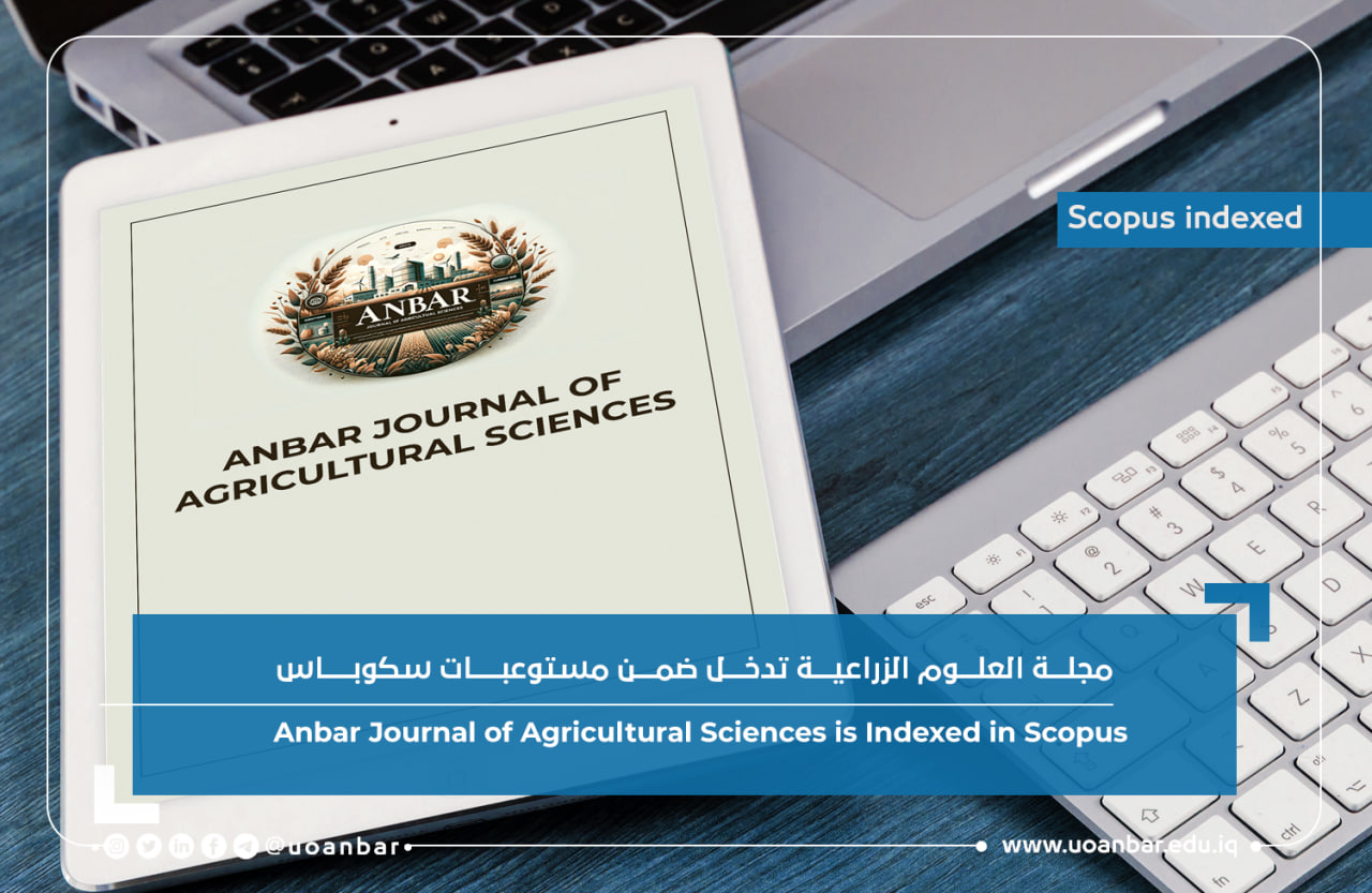 Anbar Journal of Agricultural Sciences is Indexed in Scopus