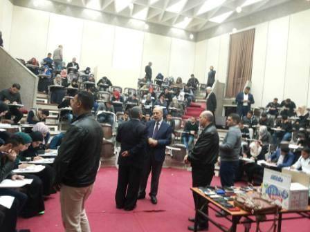 President of the University of Anbar inspects exam centers