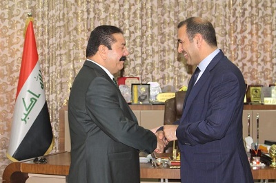 UOA President Receives General Director of Anbar Education