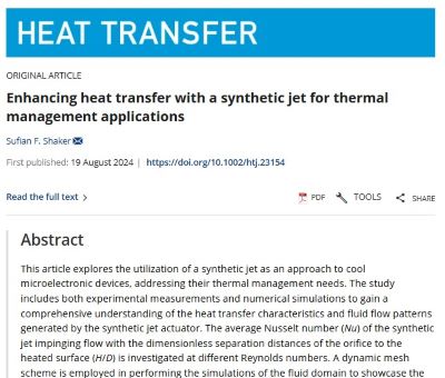 Publication of a Scientific article within Clarivate Index Q2