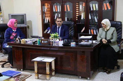 The President of the University attends the History Department Council at the College of Education for women 